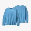 Patagonia M's Long-Sleeved Cap Cool Daily Fish Graphic Shirt
