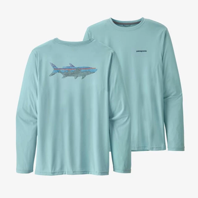 Patagonia M's Long-Sleeved Cap Cool Daily Fish Graphic Shirt 2 Patagonia M's Long-Sleeved Cap Cool Daily Fish Graphic Shirt