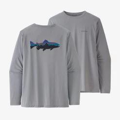 Patagonia M's Long-Sleeved Cap Cool Daily Fish Graphic Shirt 5 Patagonia M's Long-Sleeved Cap Cool Daily Fish Graphic Shirt