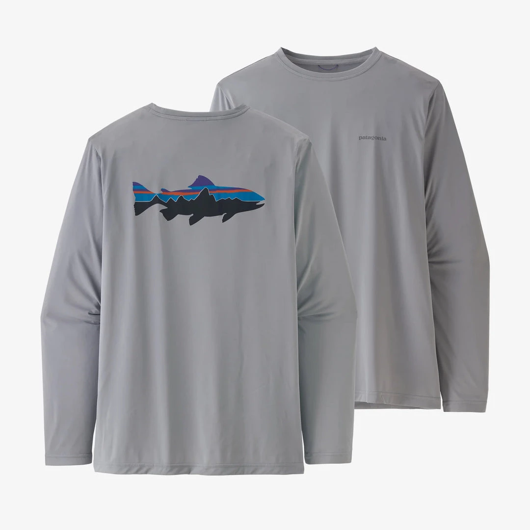 Patagonia M's Long-Sleeved Cap Cool Daily Fish Graphic Shirt 3 Patagonia M's Long-Sleeved Cap Cool Daily Fish Graphic Shirt
