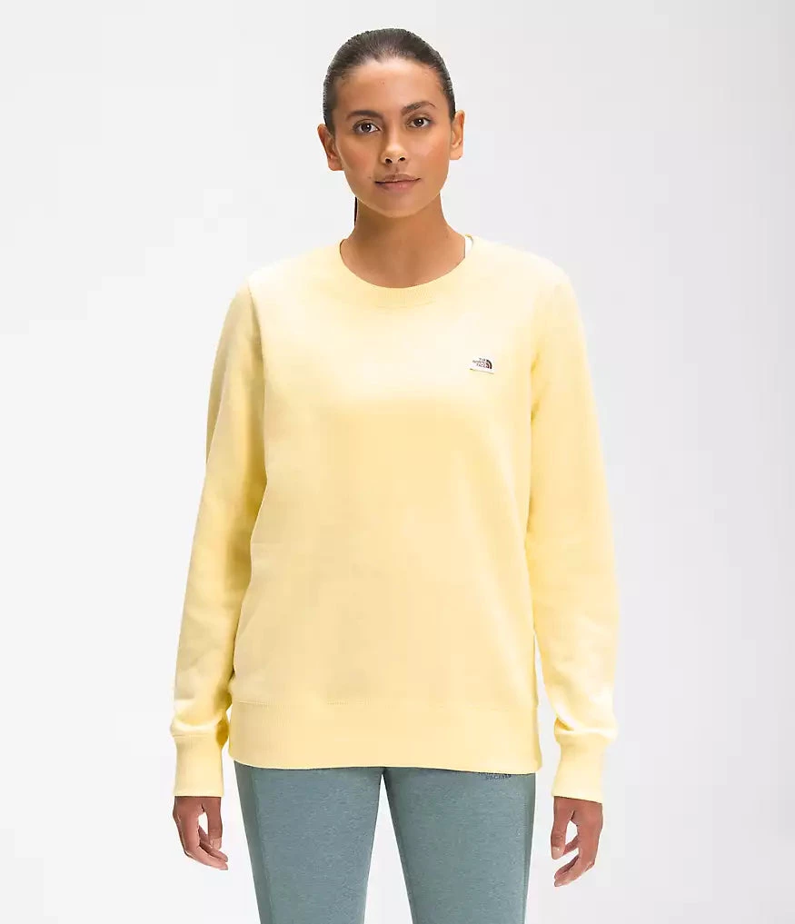 The North Face W's Heritage Patch Crew Women's Apparel 2 The North Face W's Heritage Patch Crew Women's Apparel